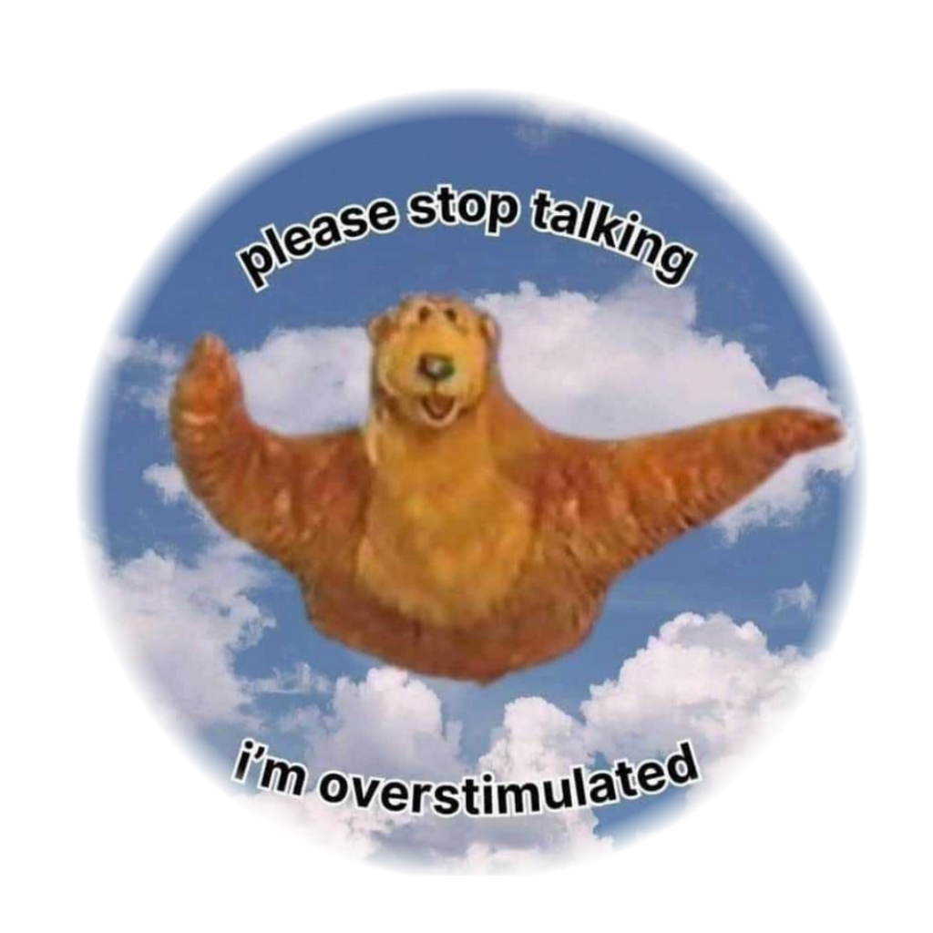 Over Stimulated graphic