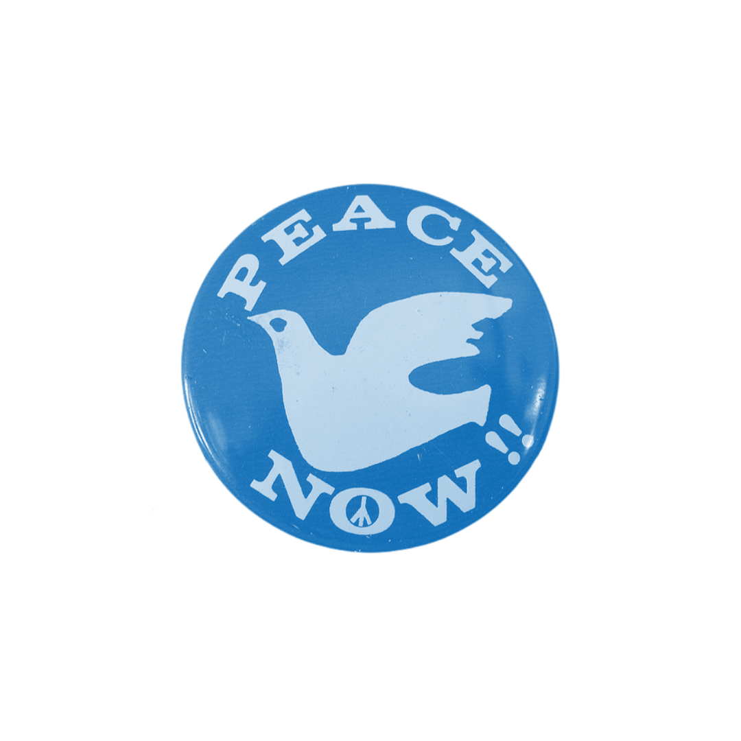 Peace Now graphic