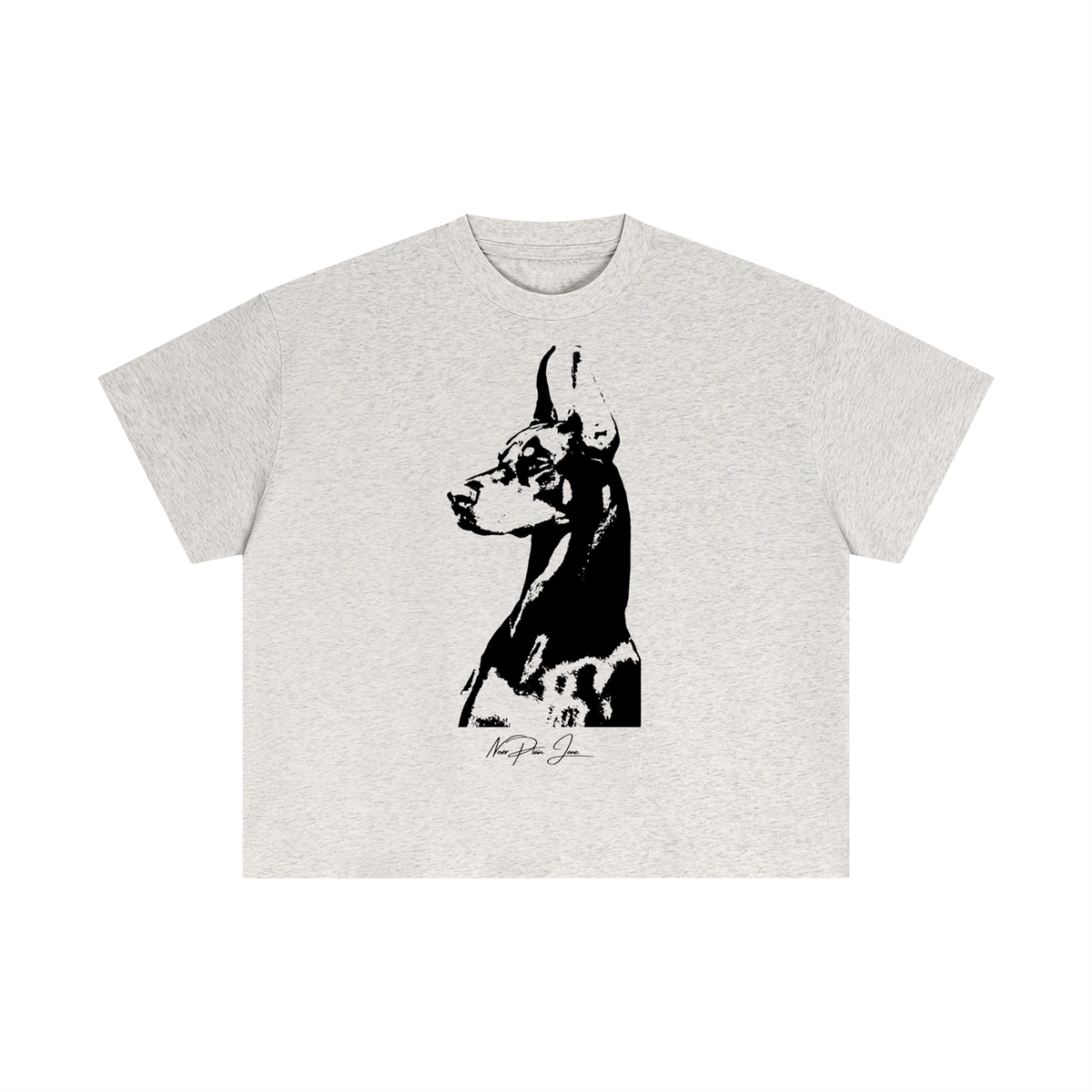 Doberman Everyday Cotton Boxy Tee