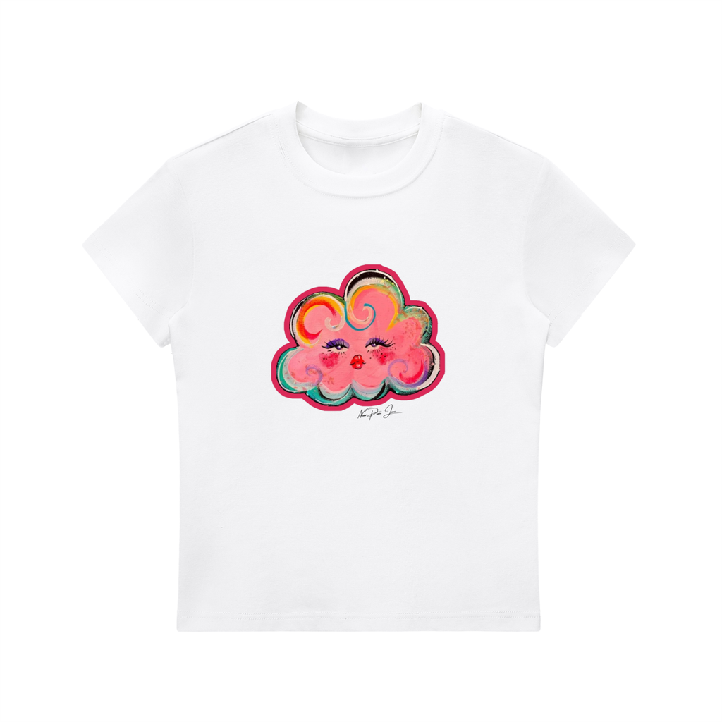 Cloud Nine Fitted Tee
