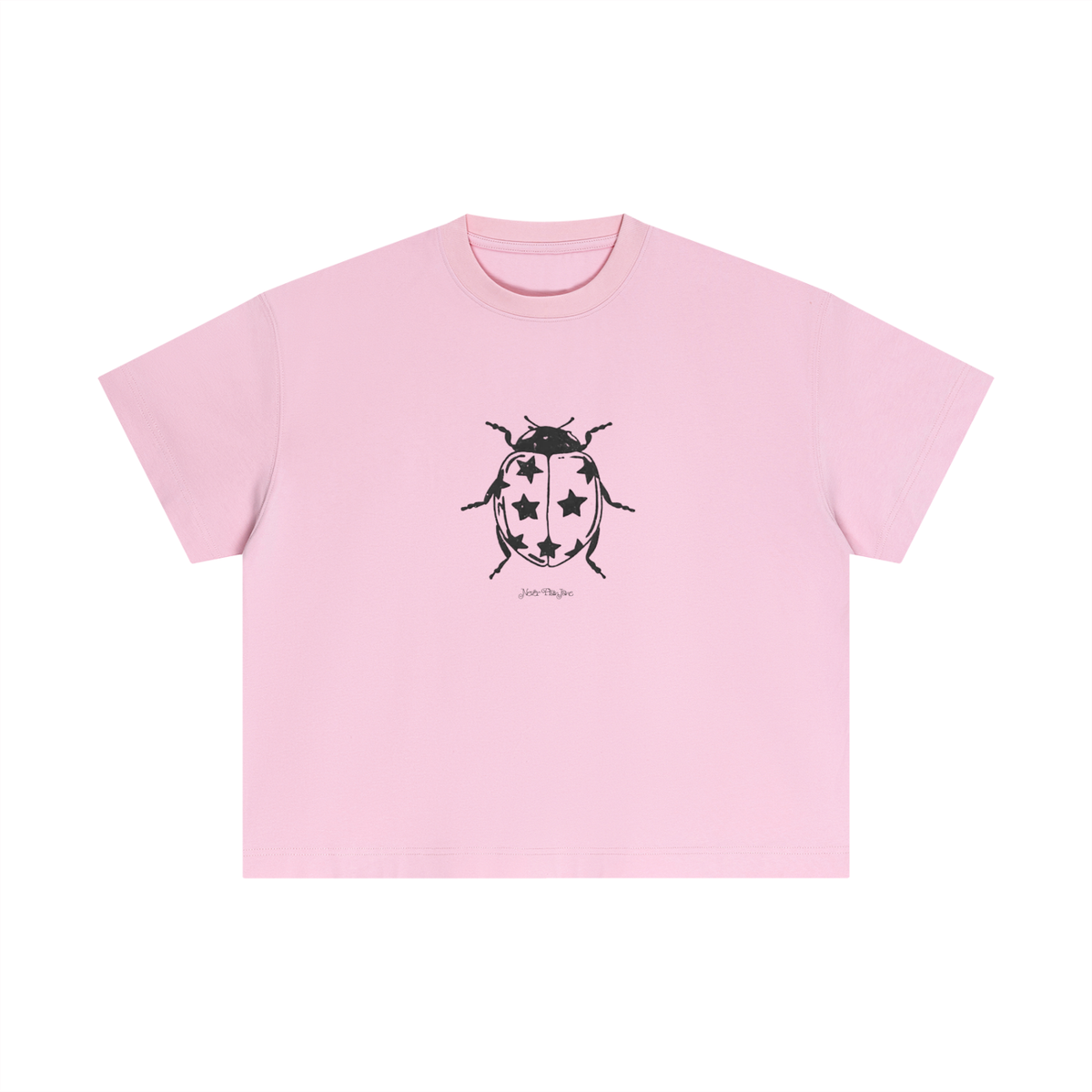 Lady Bug Everyday Cotton Boxy Tee