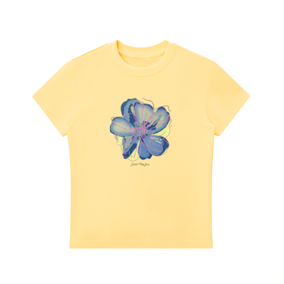 Perfect Is Boring Fitted Tee
