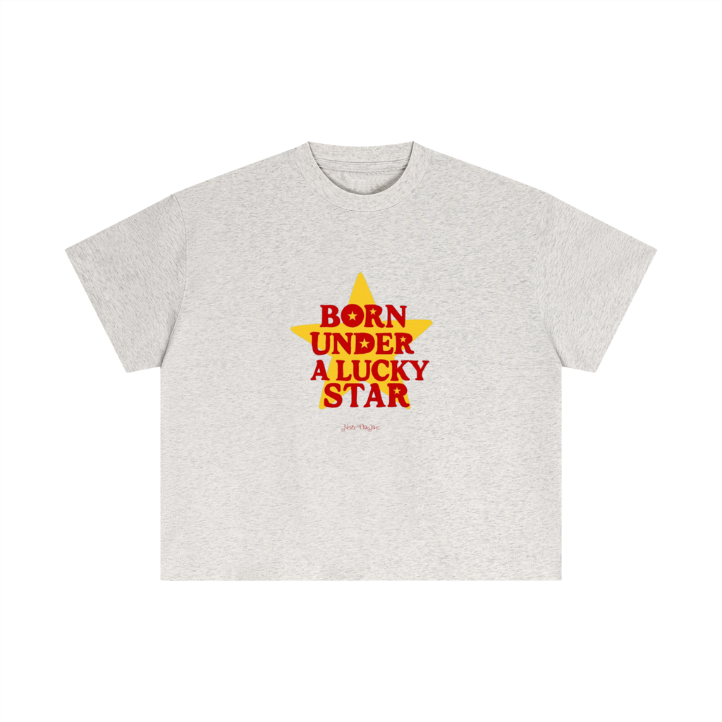 Born Under A Lucky Star Everyday Cotton Boxy Tee