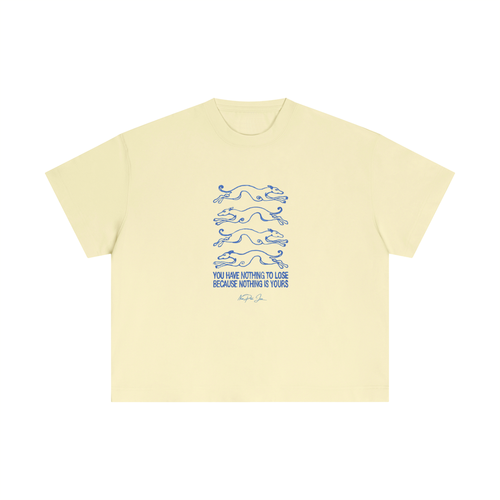 Nothing To Lose Everyday Cotton Boxy Tee