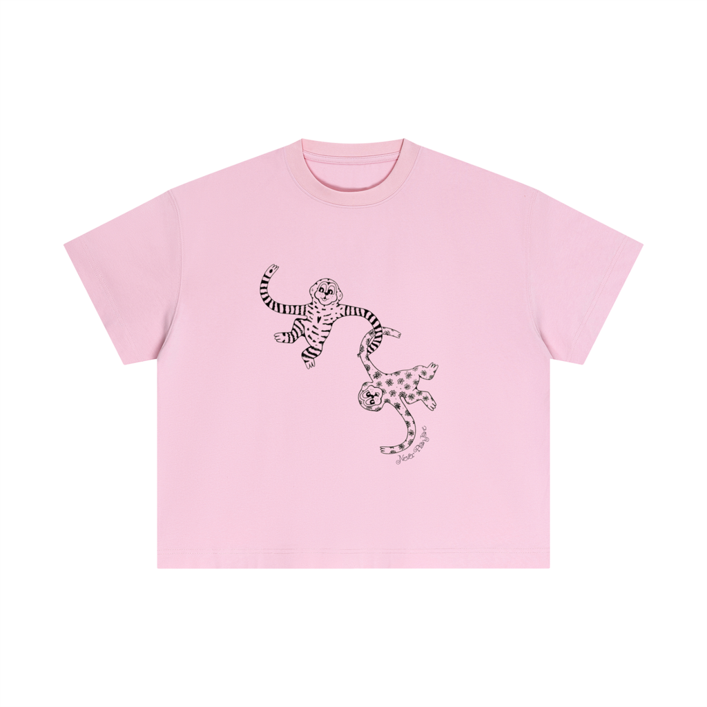 Monkey Business Everyday Cotton Boxy Tee