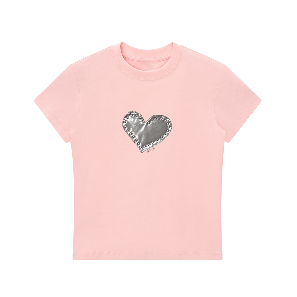 Tin Heart Fitted Tee