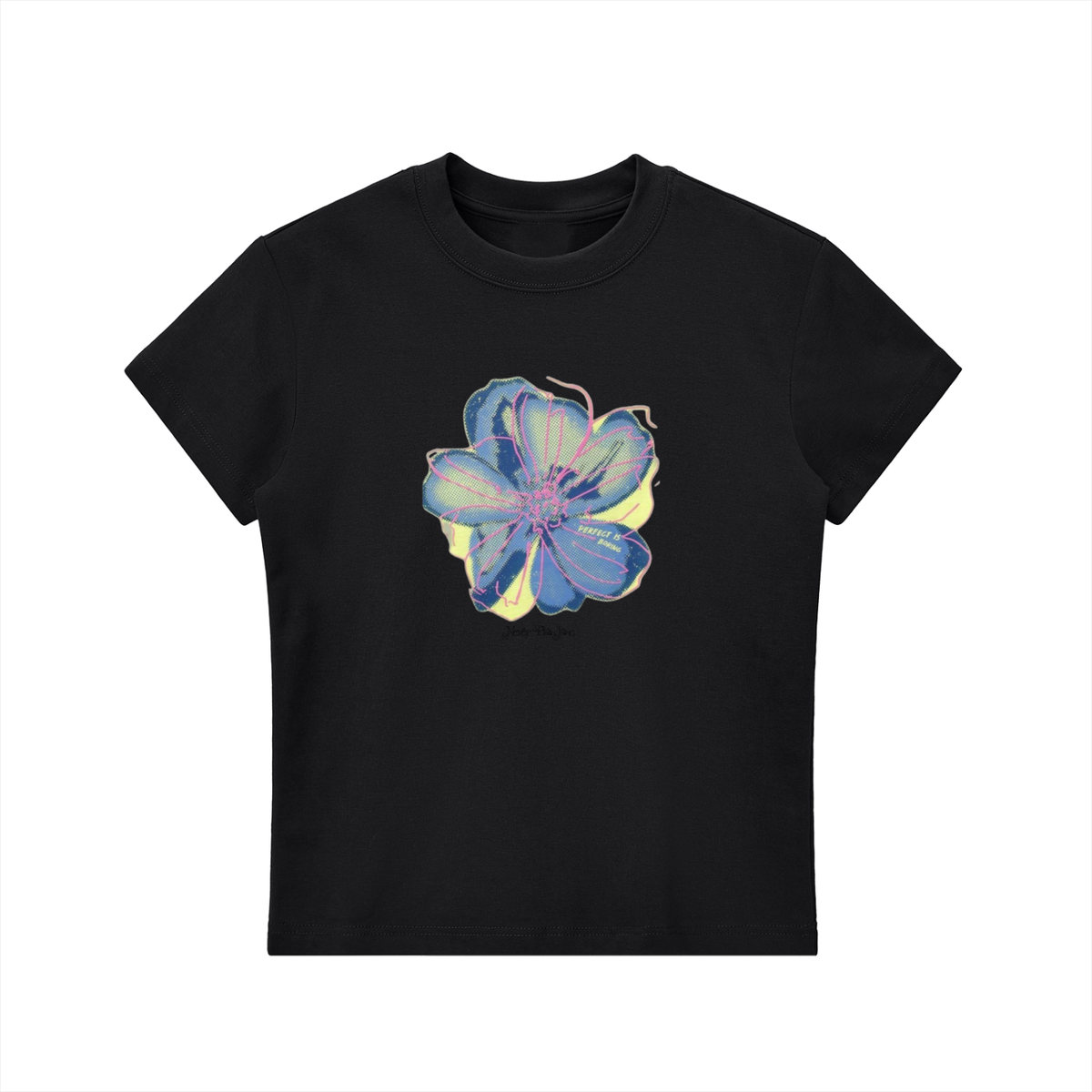 Perfect Is Boring Fitted Tee