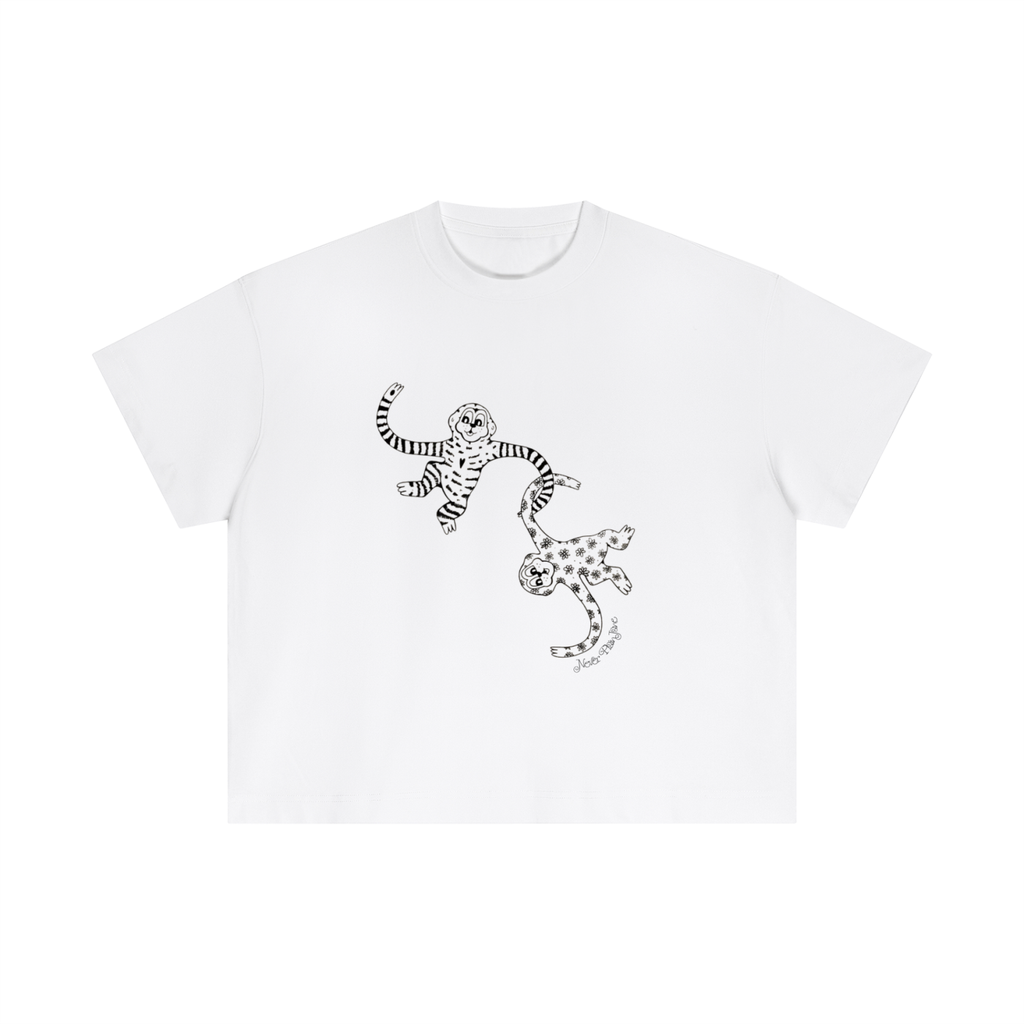 Monkey Business Everyday Cotton Boxy Tee