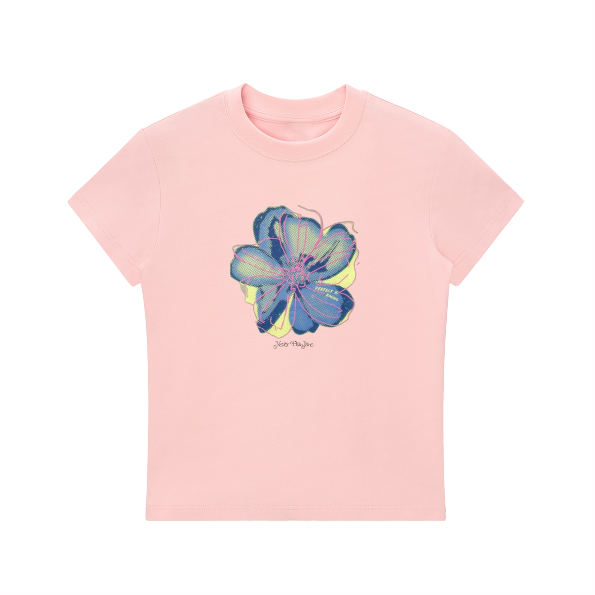 Perfect Is Boring Fitted Tee