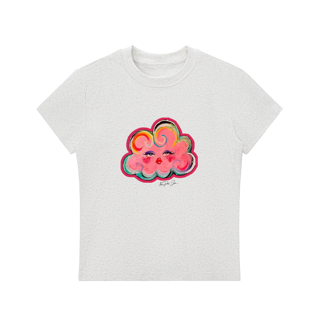 Cloud Nine Fitted Tee