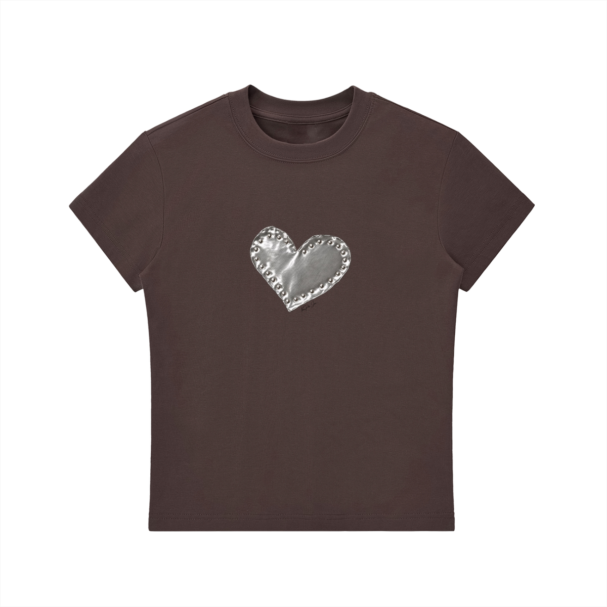 Tin Heart Fitted Tee