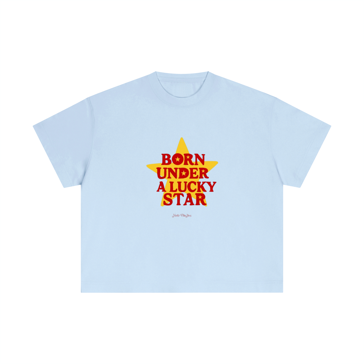 Born Under A Lucky Star Everyday Cotton Boxy Tee