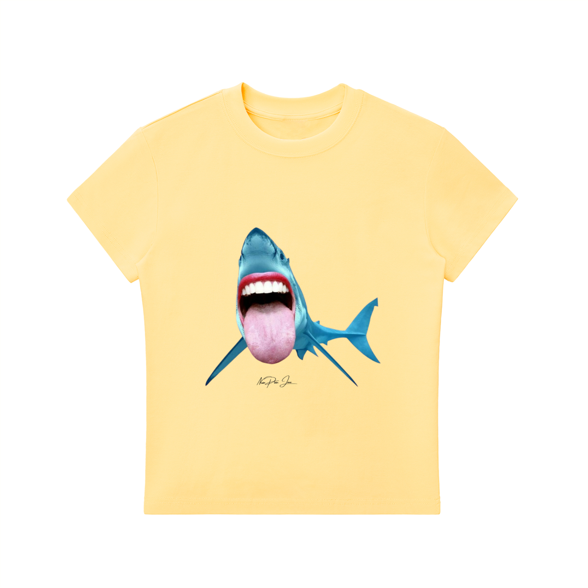 Shark Oh Ha Ha Fitted Tee