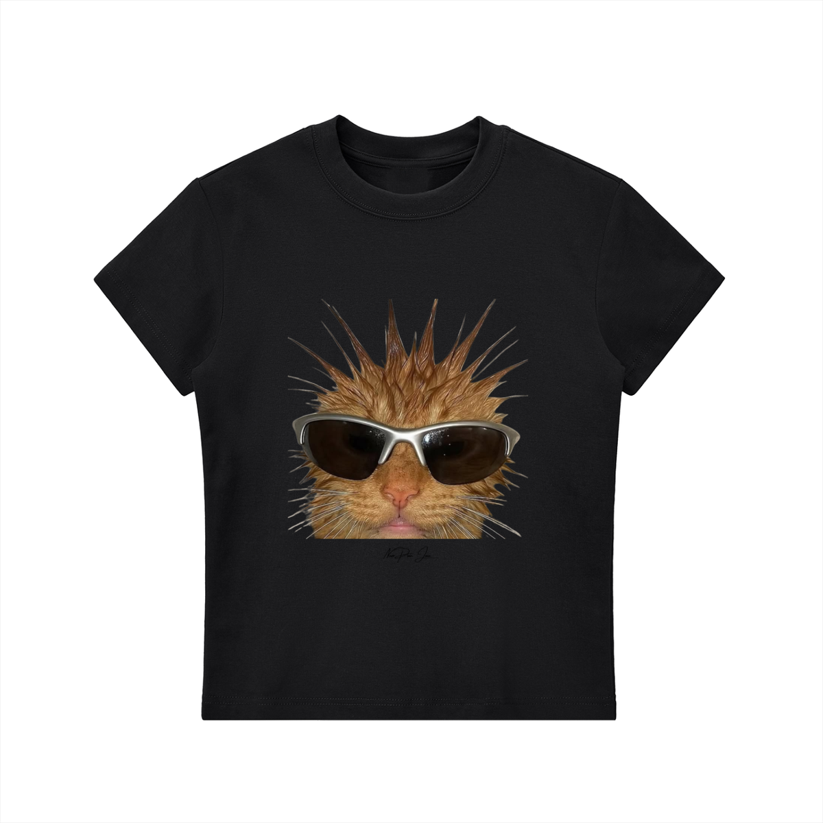 Cool Kitty Fitted Tee