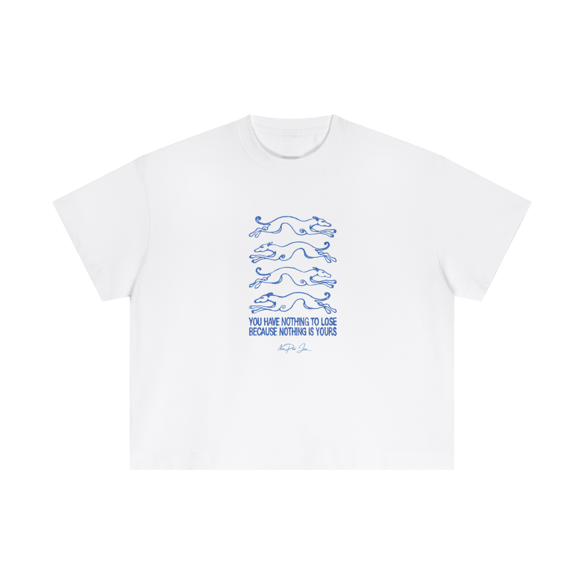 Nothing To Lose Everyday Cotton Boxy Tee
