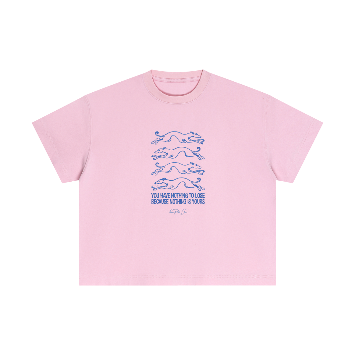 Nothing To Lose Everyday Cotton Boxy Tee