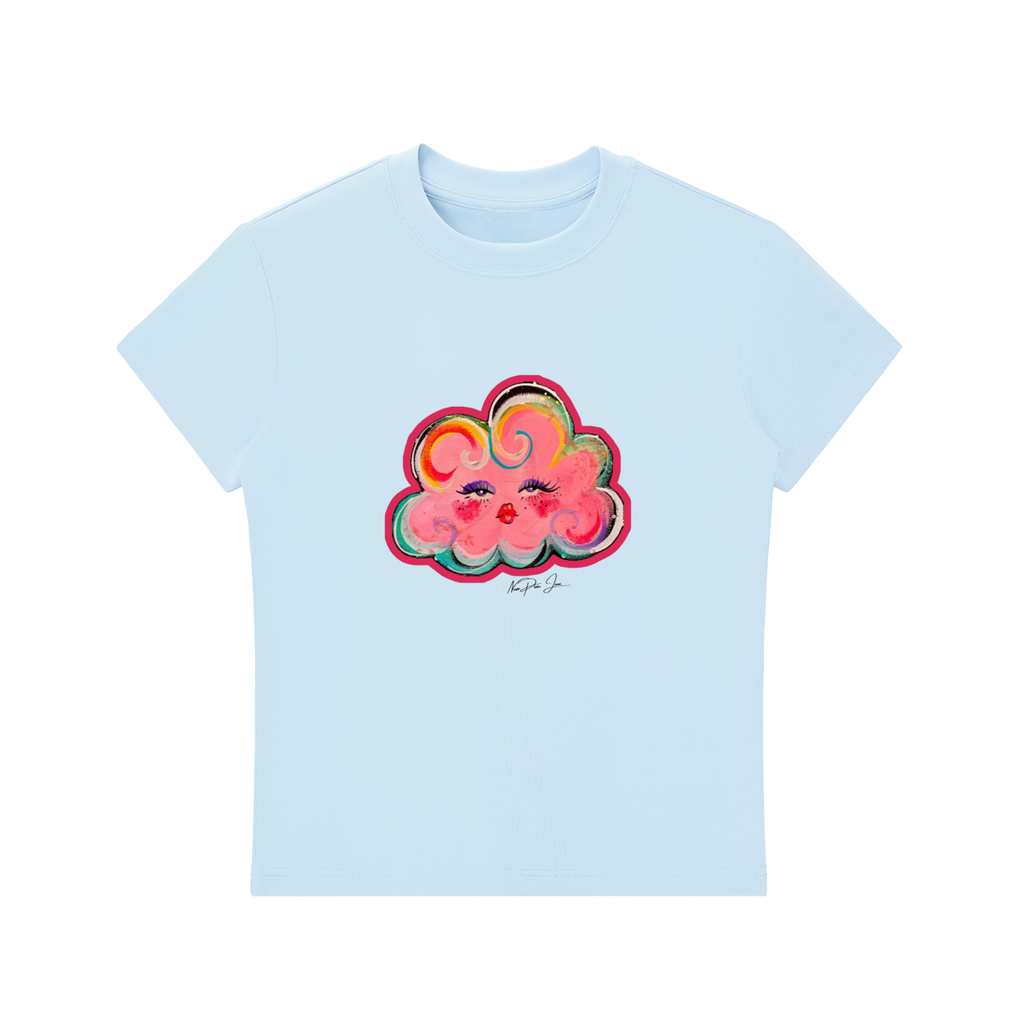 Cloud Nine Fitted Tee