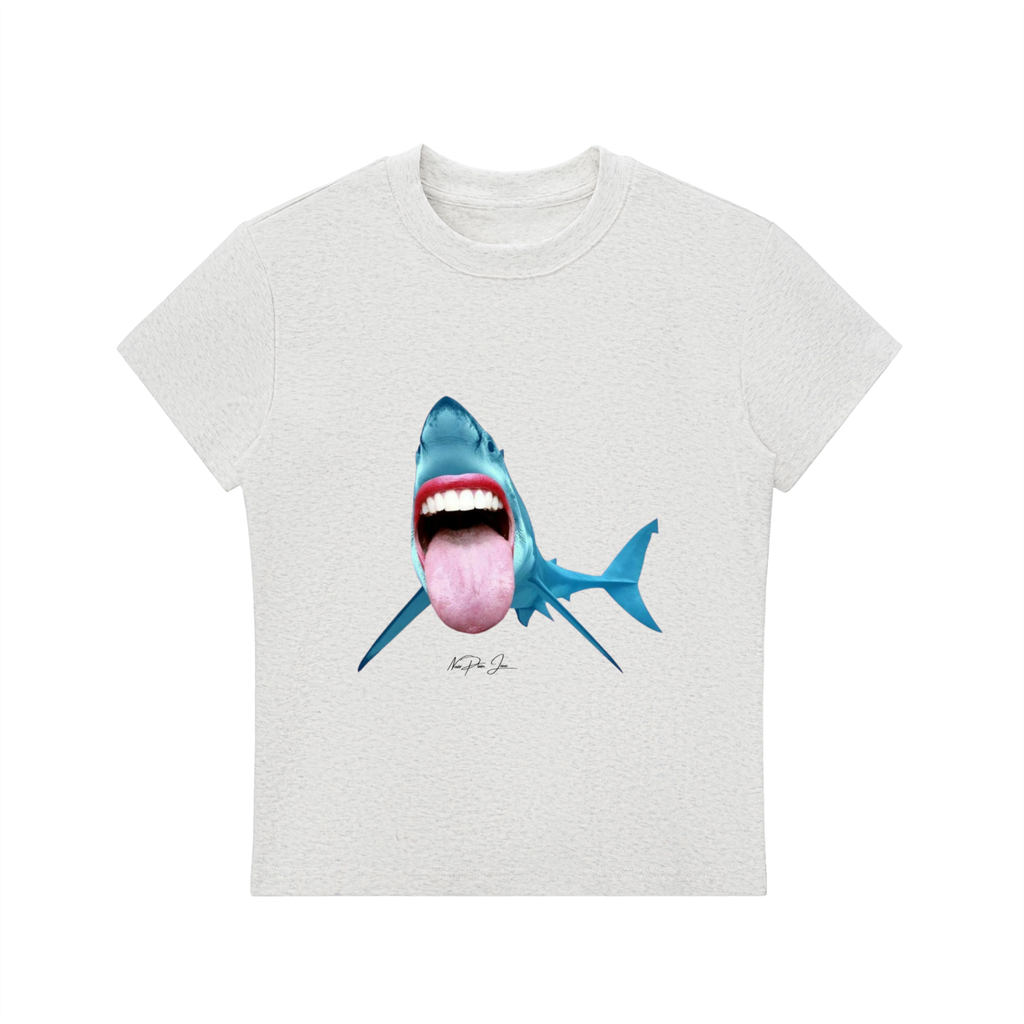 Shark Oh Ha Ha Fitted Tee
