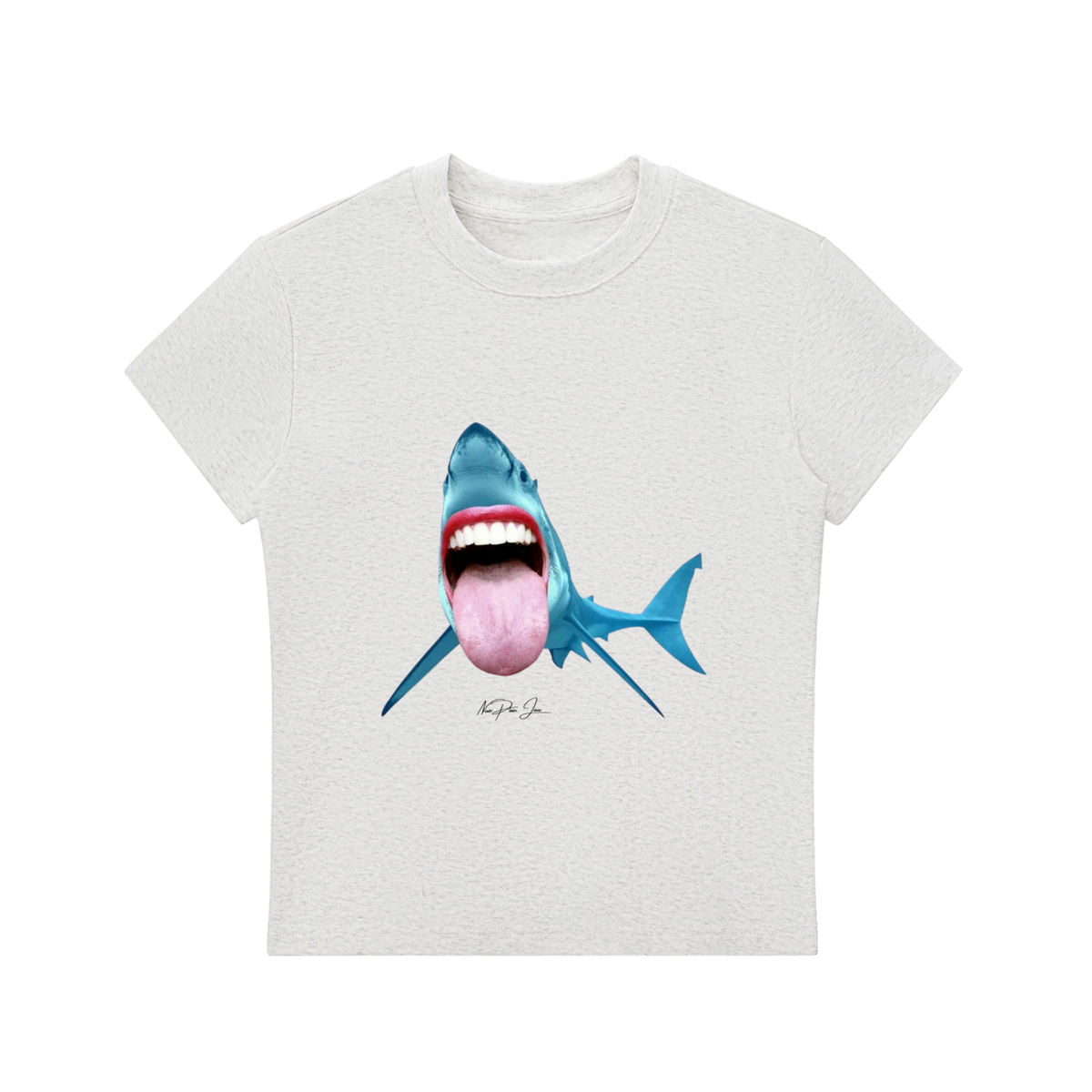 Shark Oh Ha Ha Fitted Tee