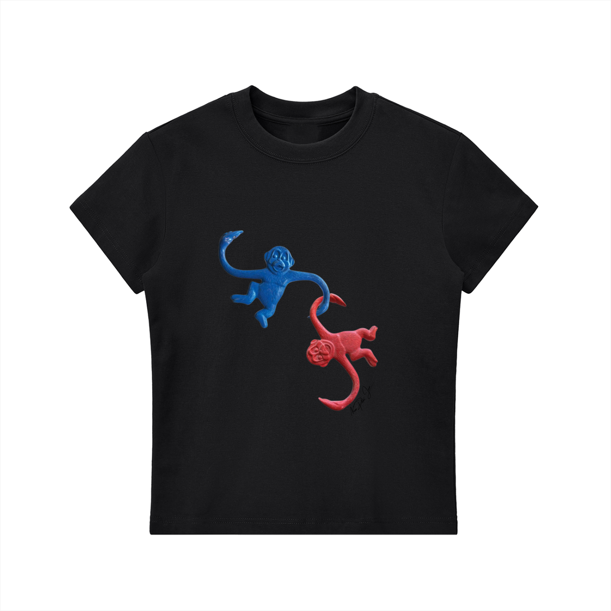 Monkey Business Fitted Tee