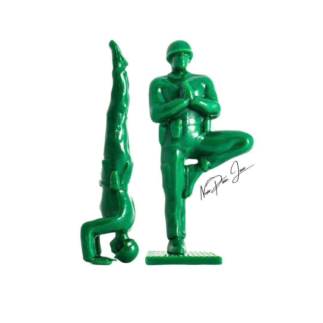 Little Army Men Fitted Tee