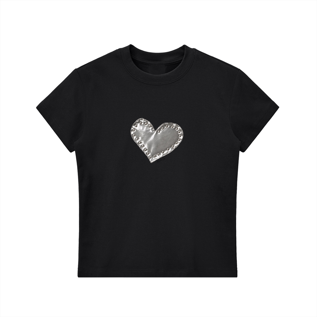 Tin Heart Fitted Tee
