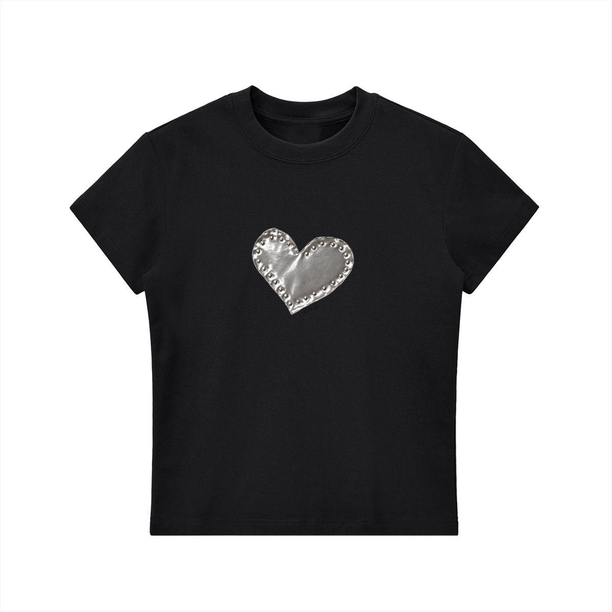 Tin Heart Fitted Tee