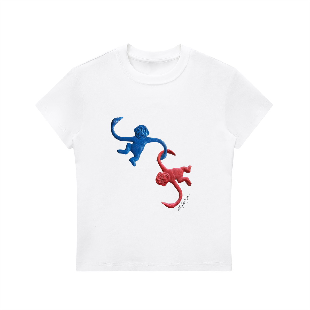 Monkey Business Fitted Tee