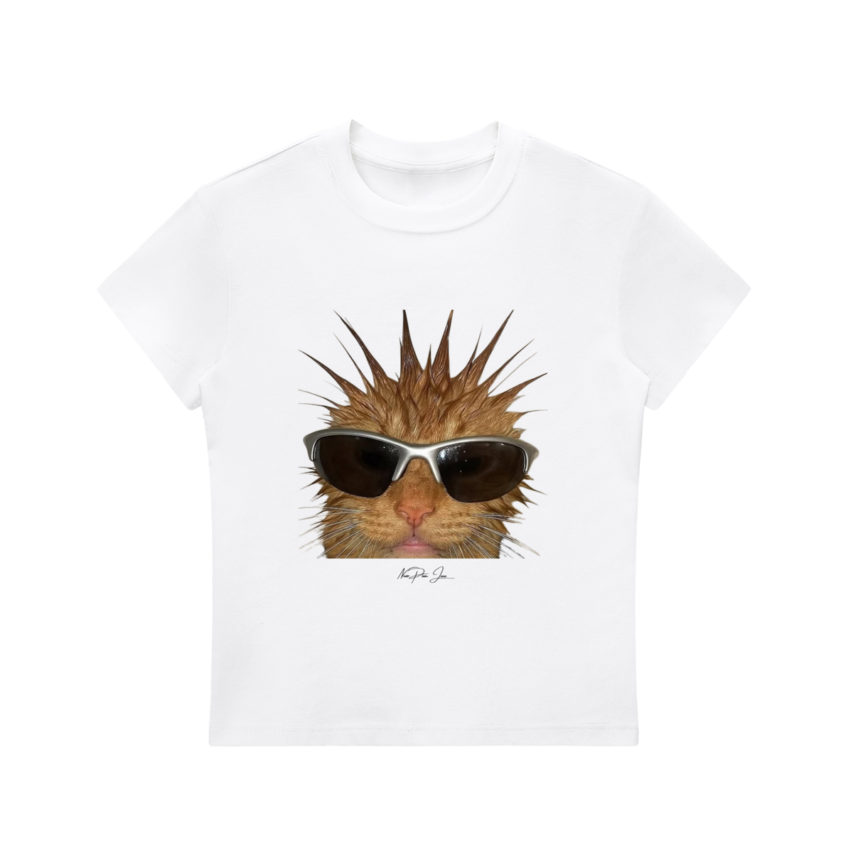 Cool Kitty Fitted Tee