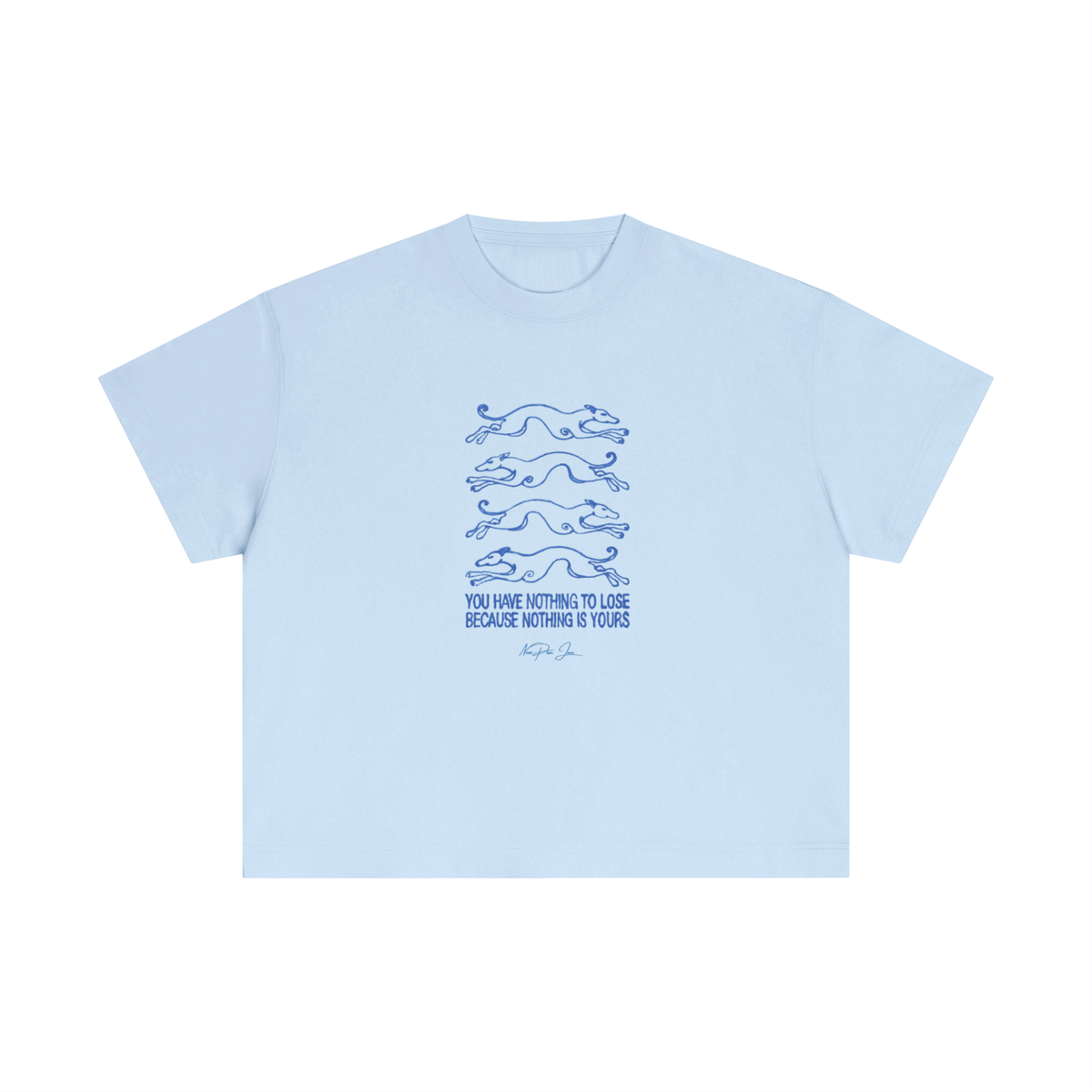 Nothing To Lose Everyday Cotton Boxy Tee