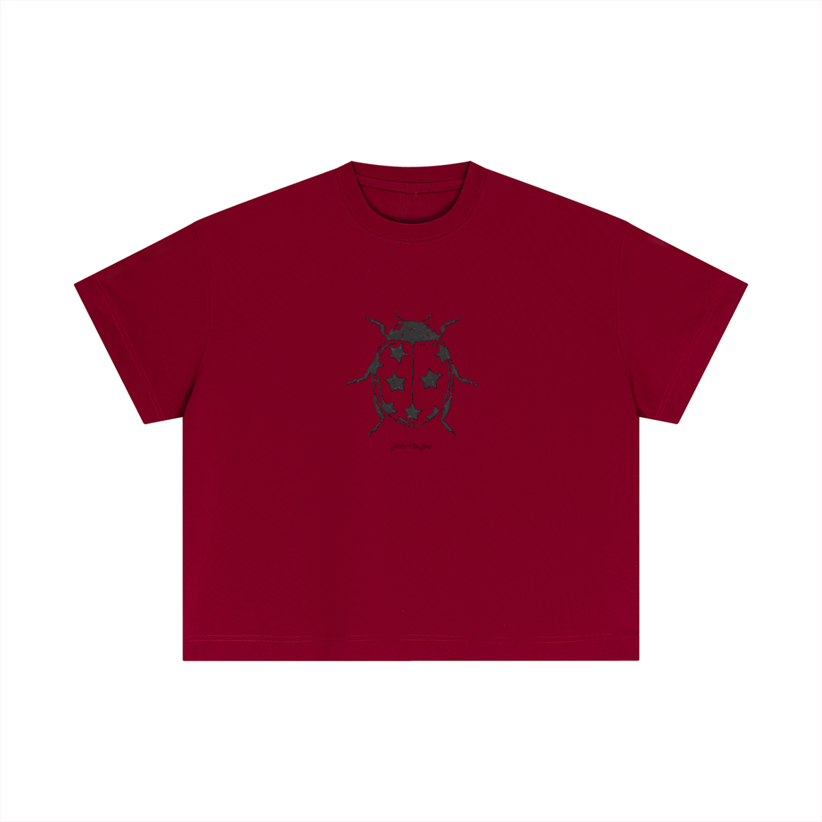 Lady Bug Everyday Cotton Boxy Tee