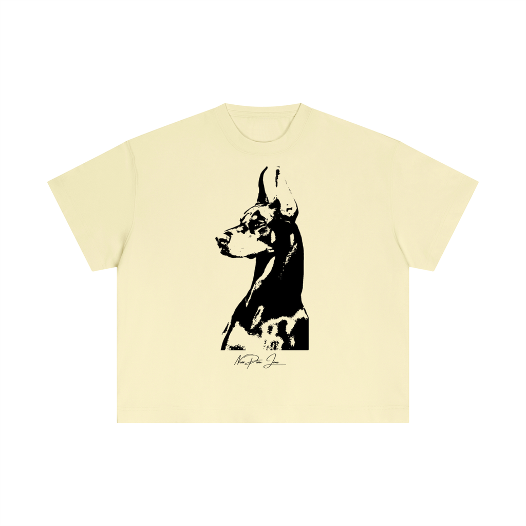 Doberman Everyday Cotton Boxy Tee