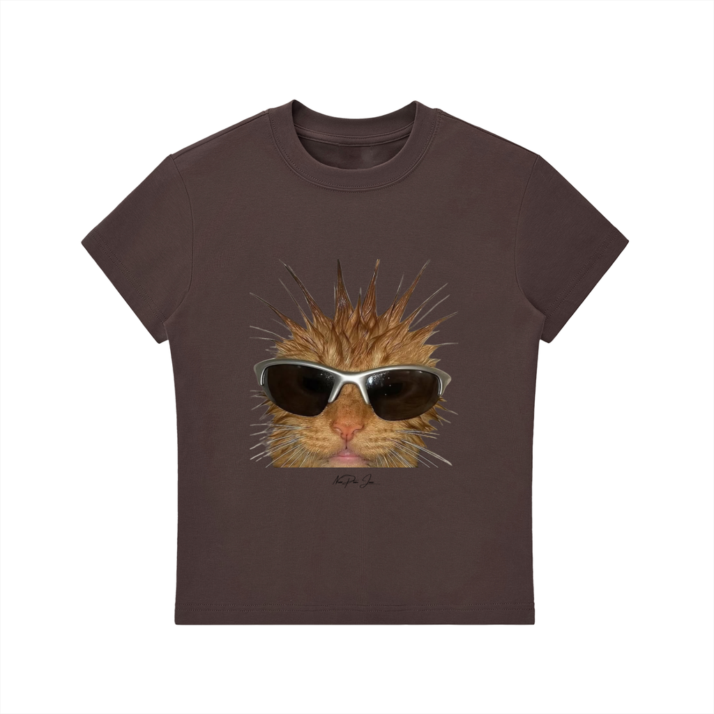 Cool Kitty Fitted Tee