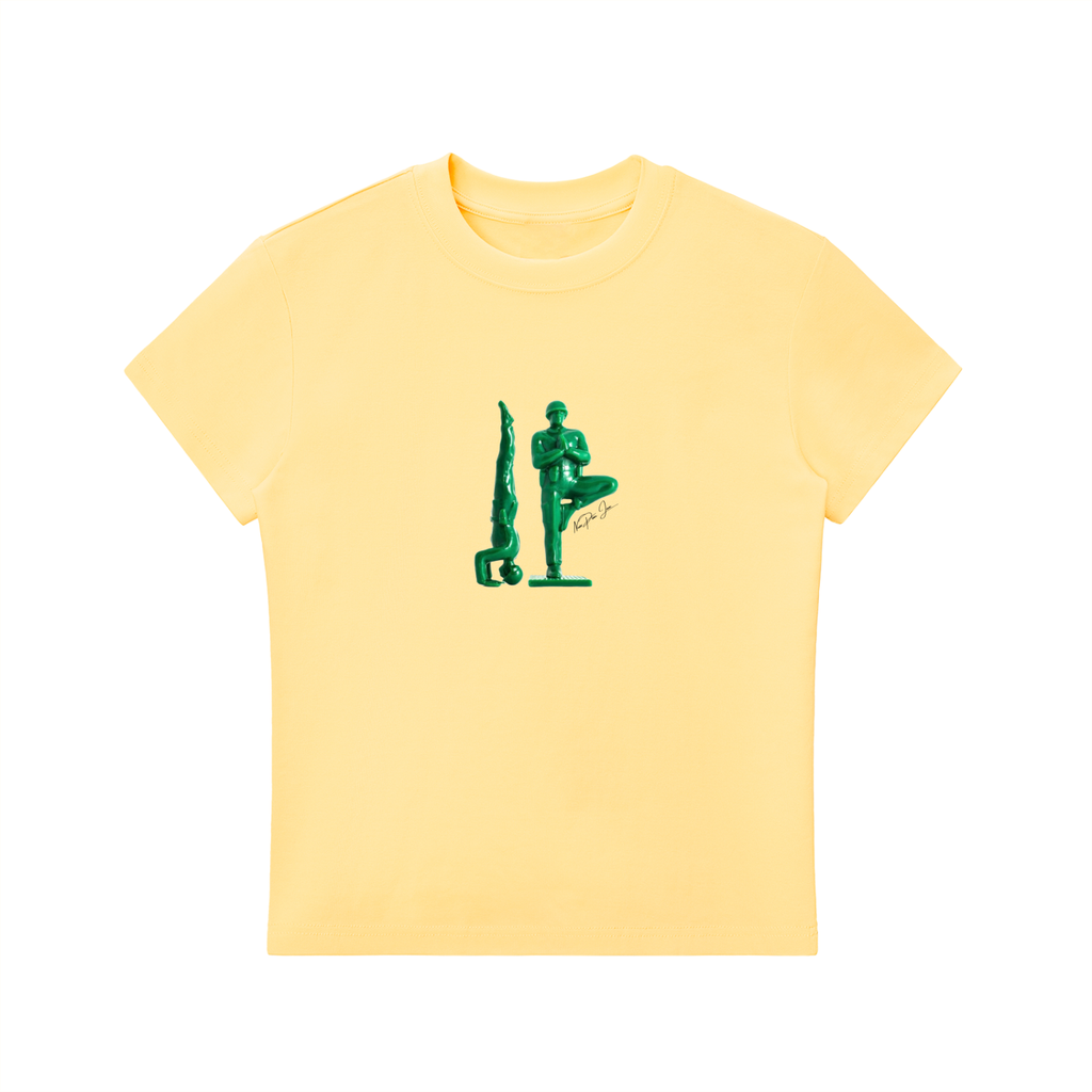 Little Army Men Fitted Tee