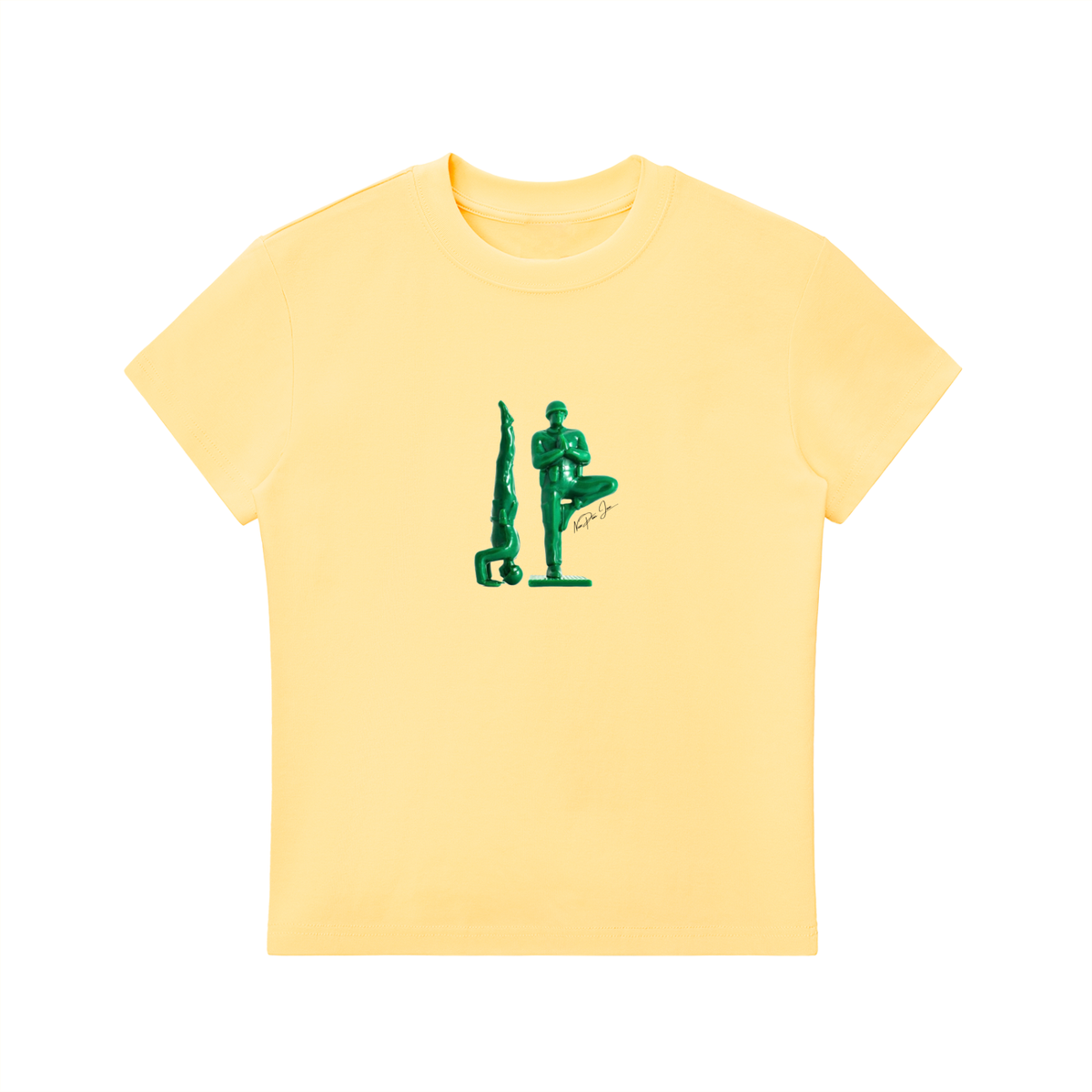 Little Army Men Fitted Tee