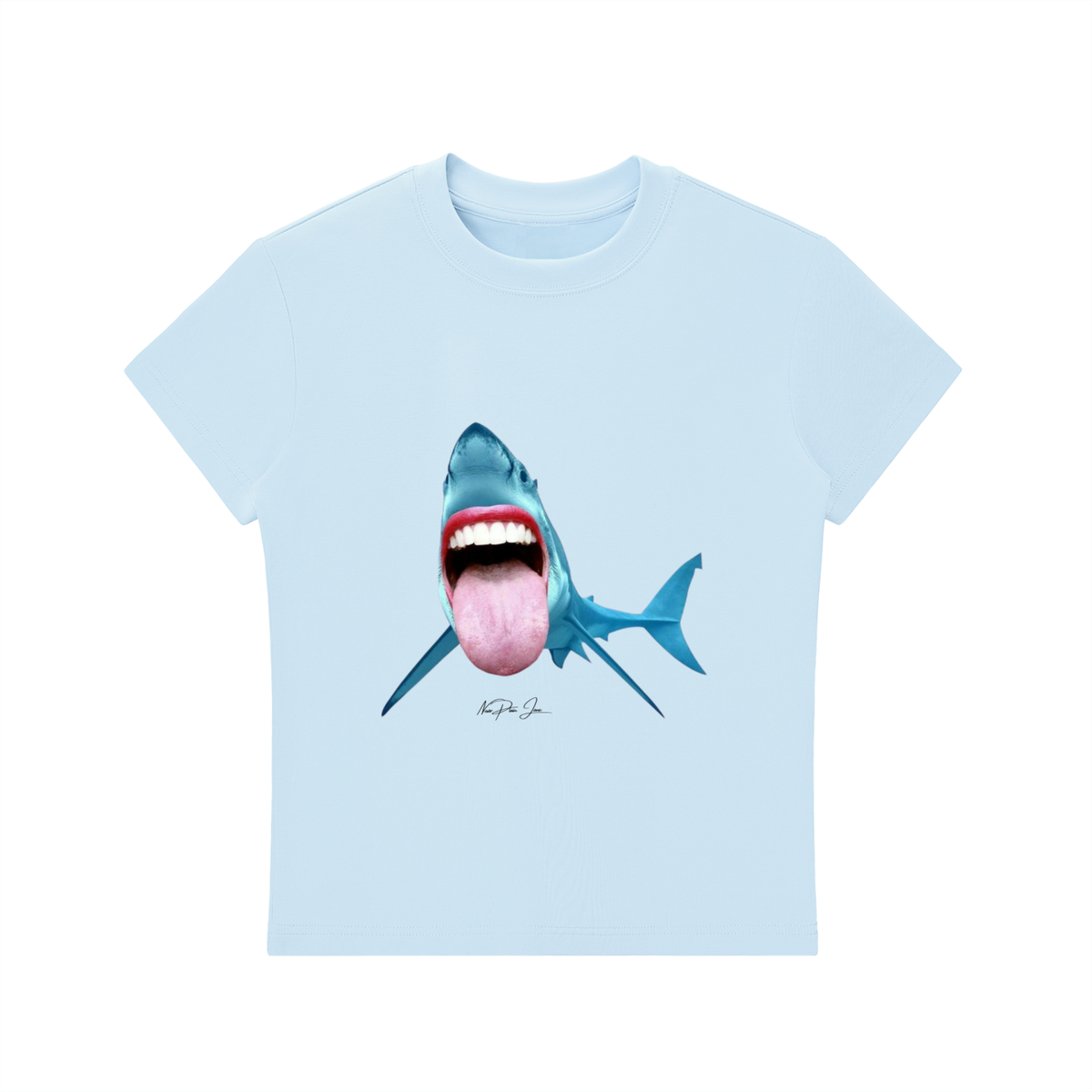Shark Oh Ha Ha Fitted Tee