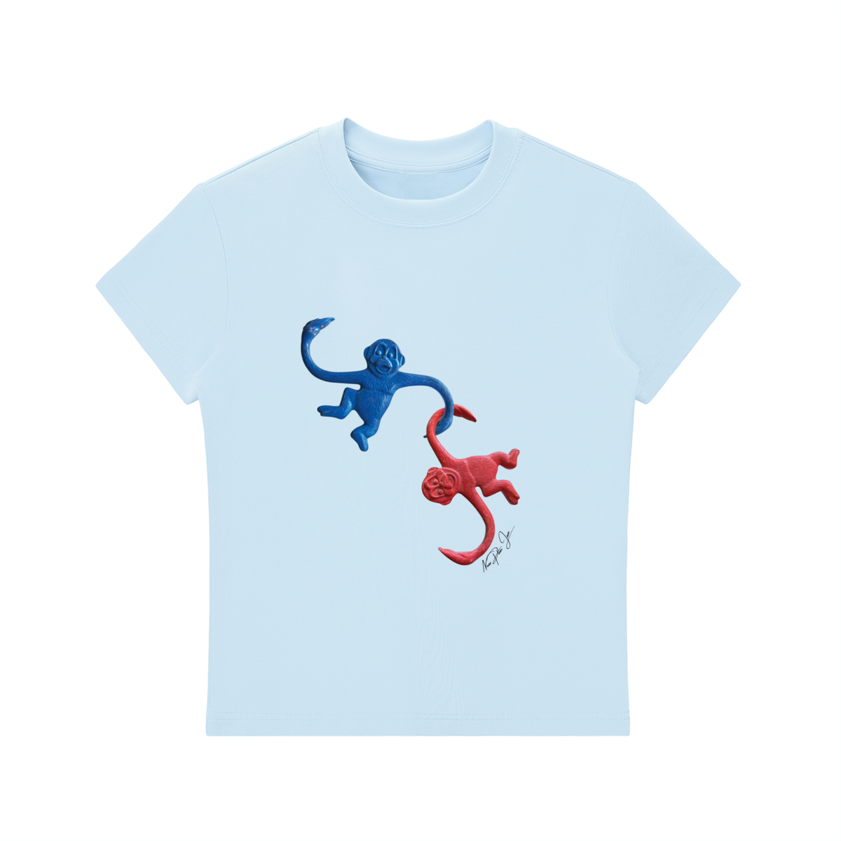 Monkey Business Fitted Tee