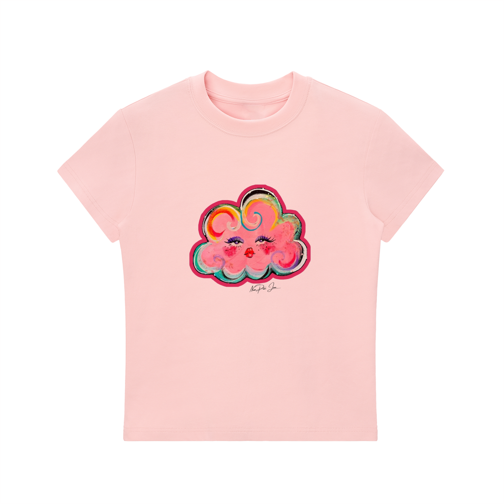 Cloud Nine Fitted Tee