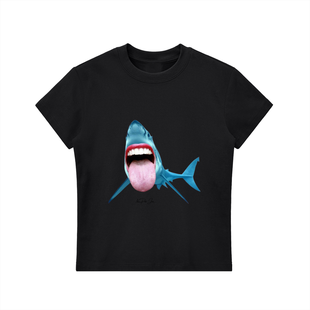 Shark Oh Ha Ha Fitted Tee