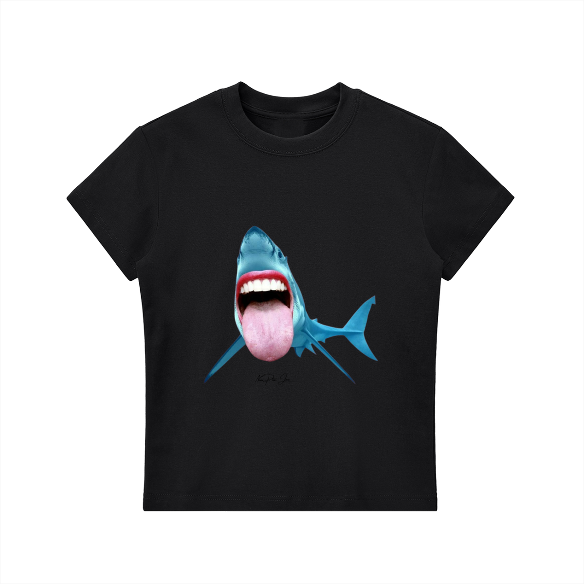 Shark Oh Ha Ha Fitted Tee