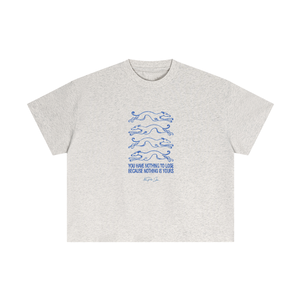 Nothing To Lose Everyday Cotton Boxy Tee