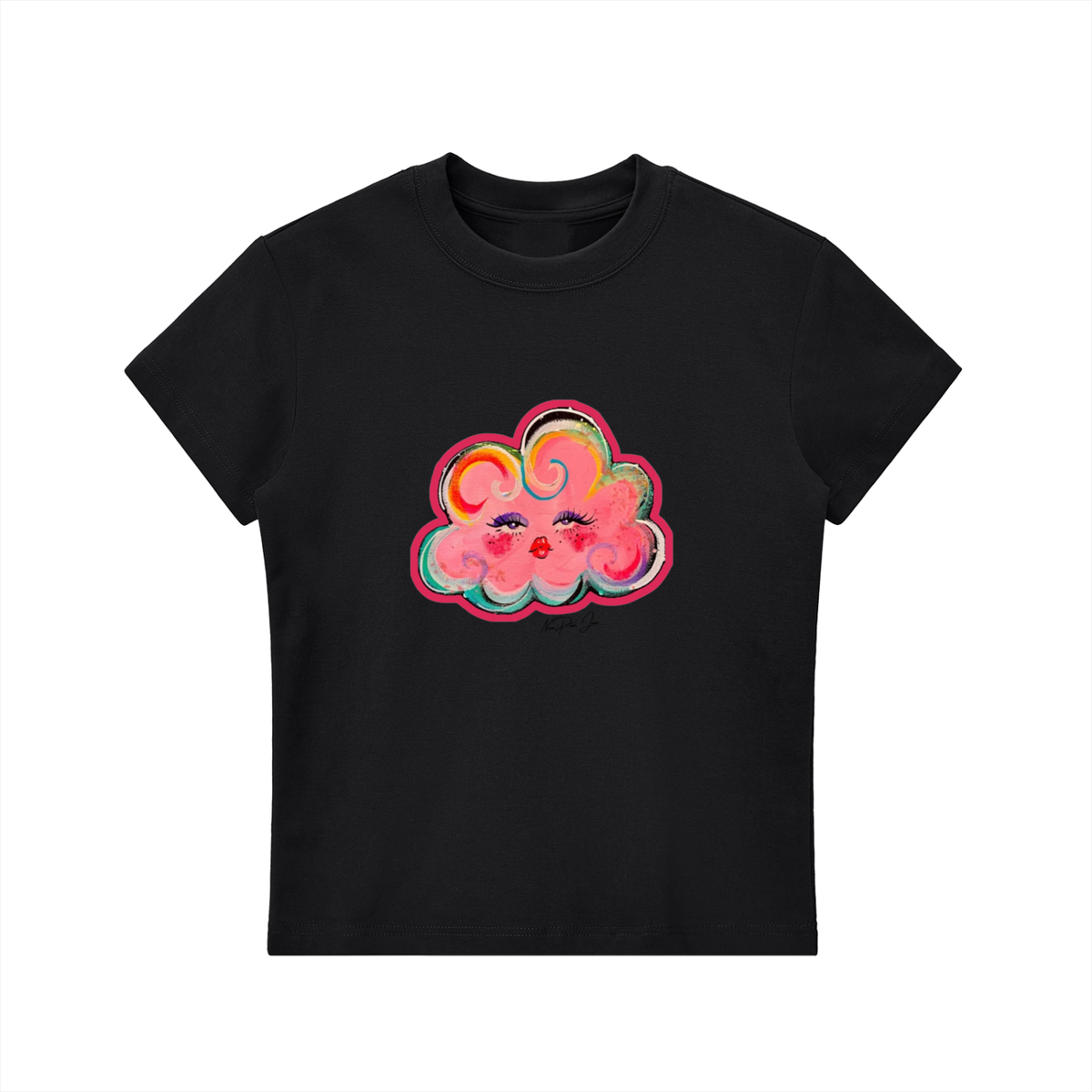 Cloud Nine Fitted Tee