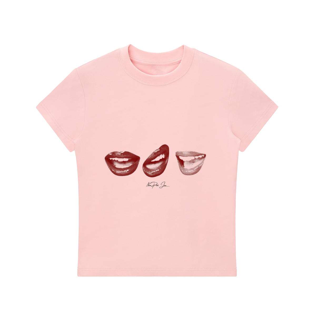 Getting Lippy Fitted Tee