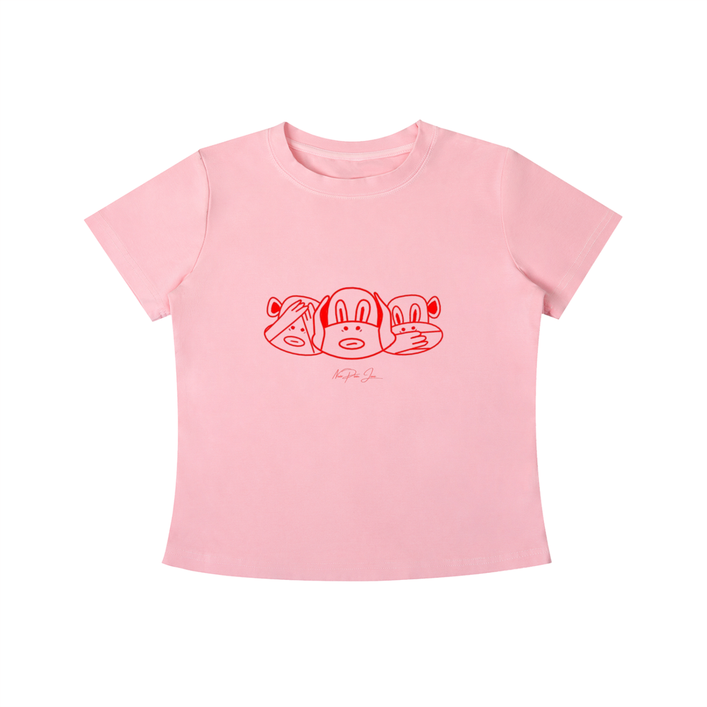 No Evil Vintage Baby Tee