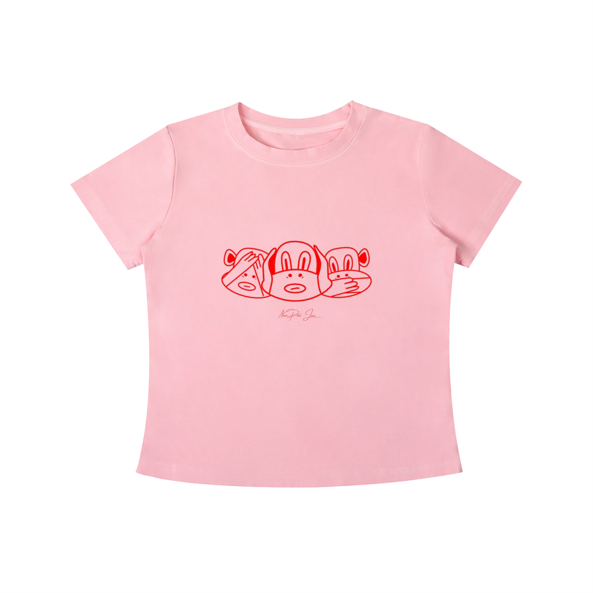 No Evil Vintage Baby Tee
