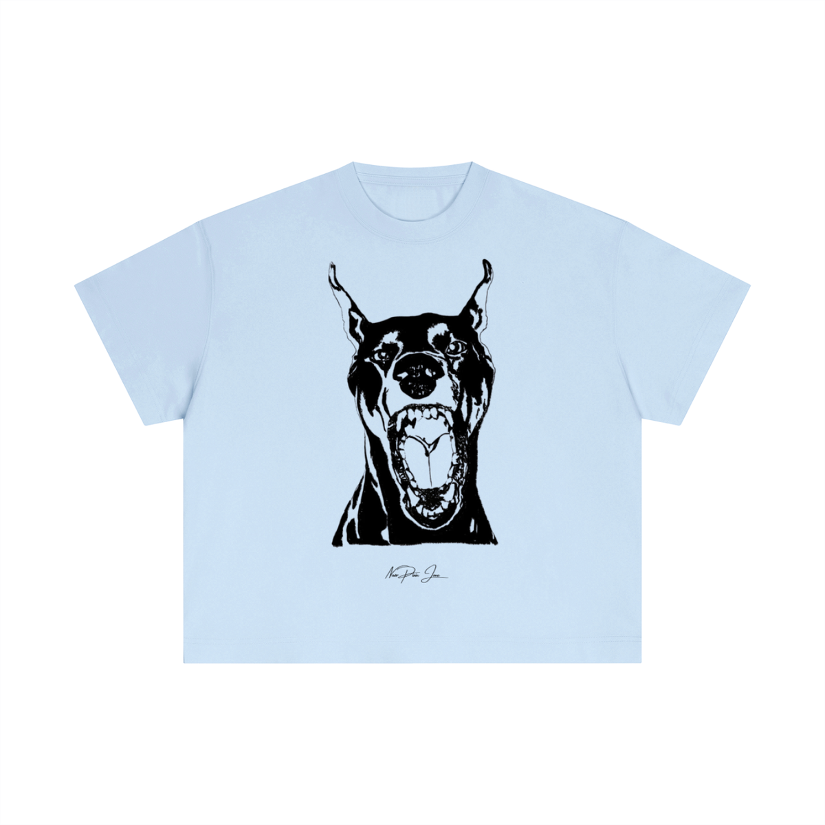 All Bark, All Bite Everyday Cotton Boxy Tee