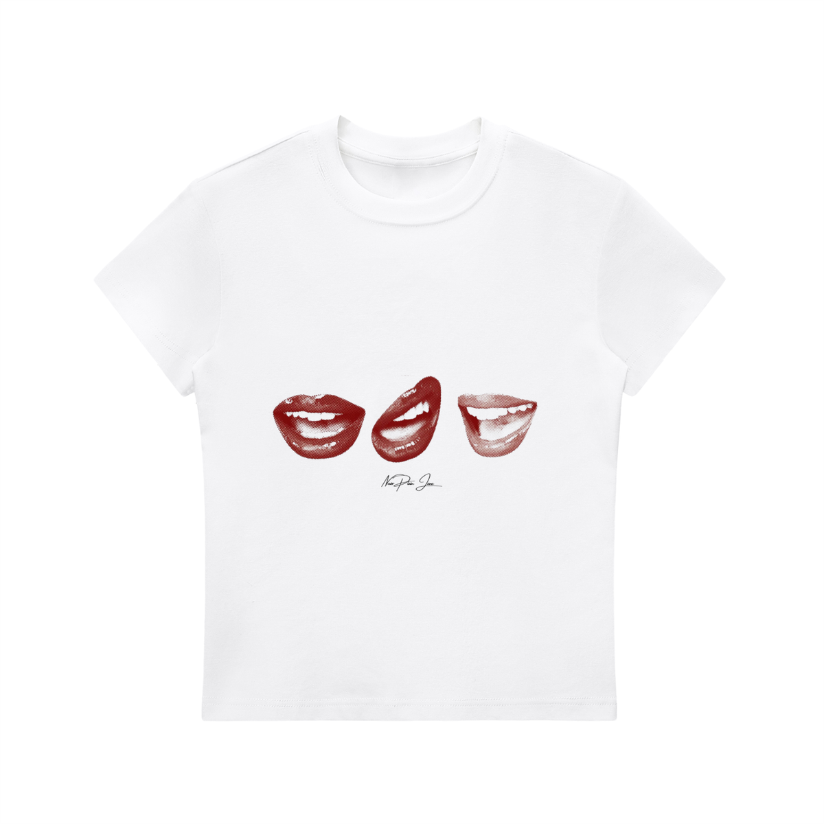 Getting Lippy Fitted Tee