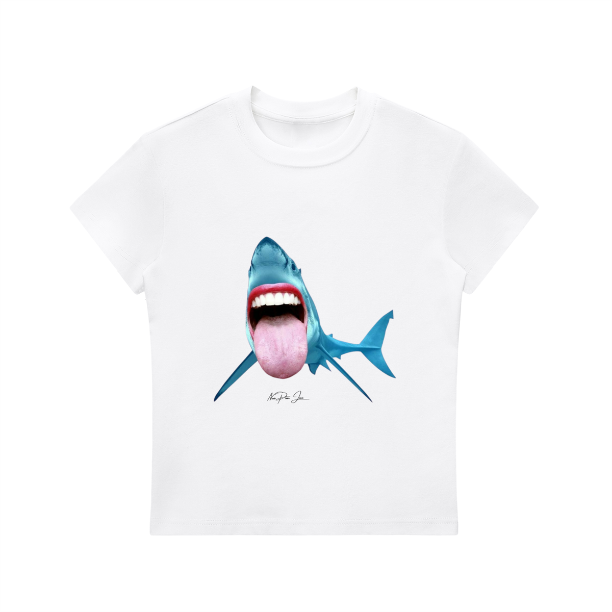 Shark Oh Ha Ha Fitted Tee