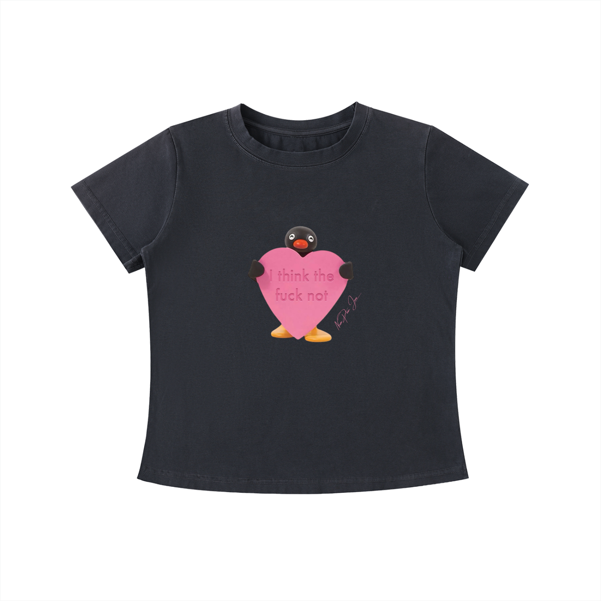 I Think The F**k Not Vintage Baby Tee