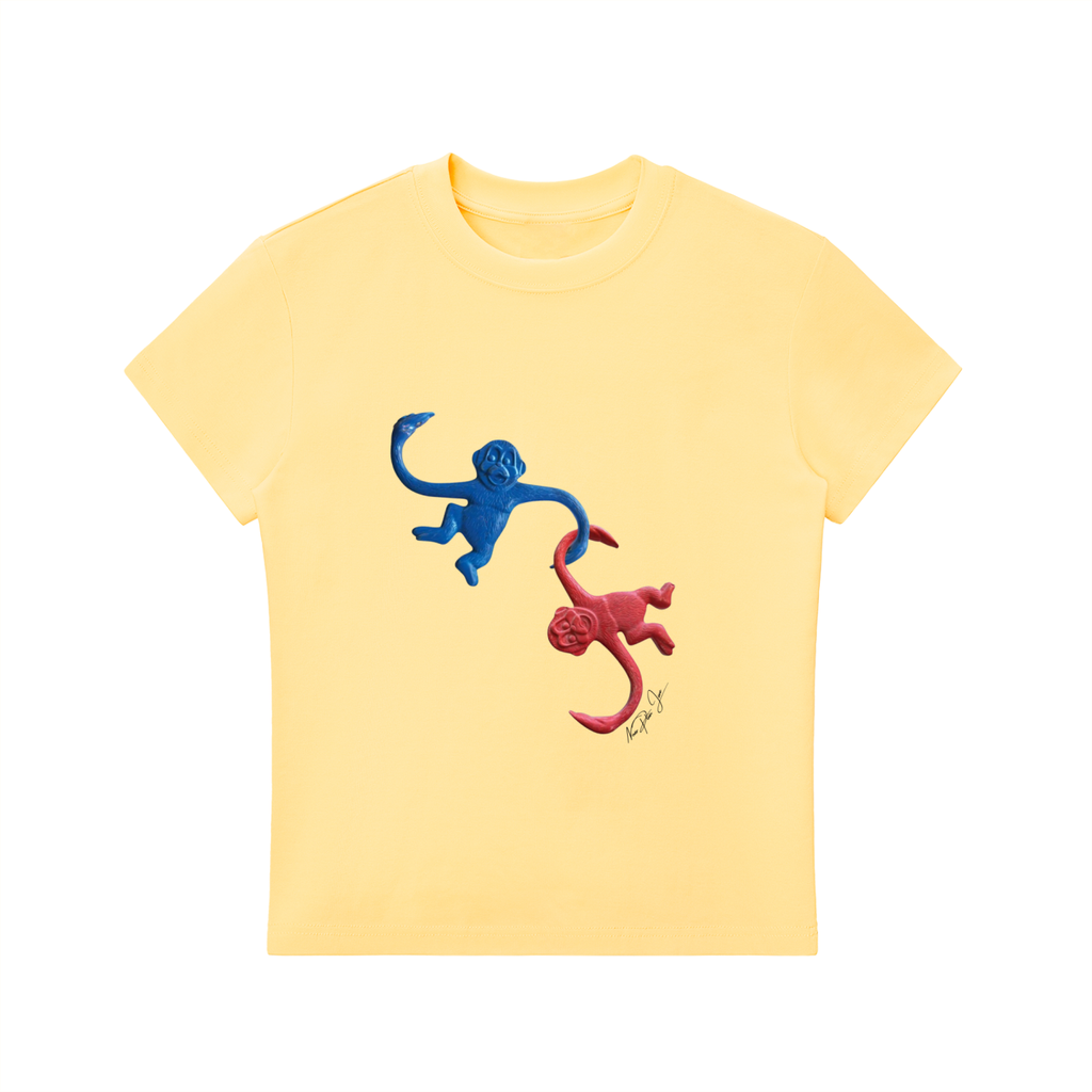 Monkey Business Fitted Tee